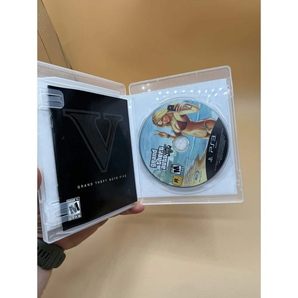 Grand Theft Auto V GTA 5 Sony PlayStation 3 PS3 Rockstar Games Action Adventure